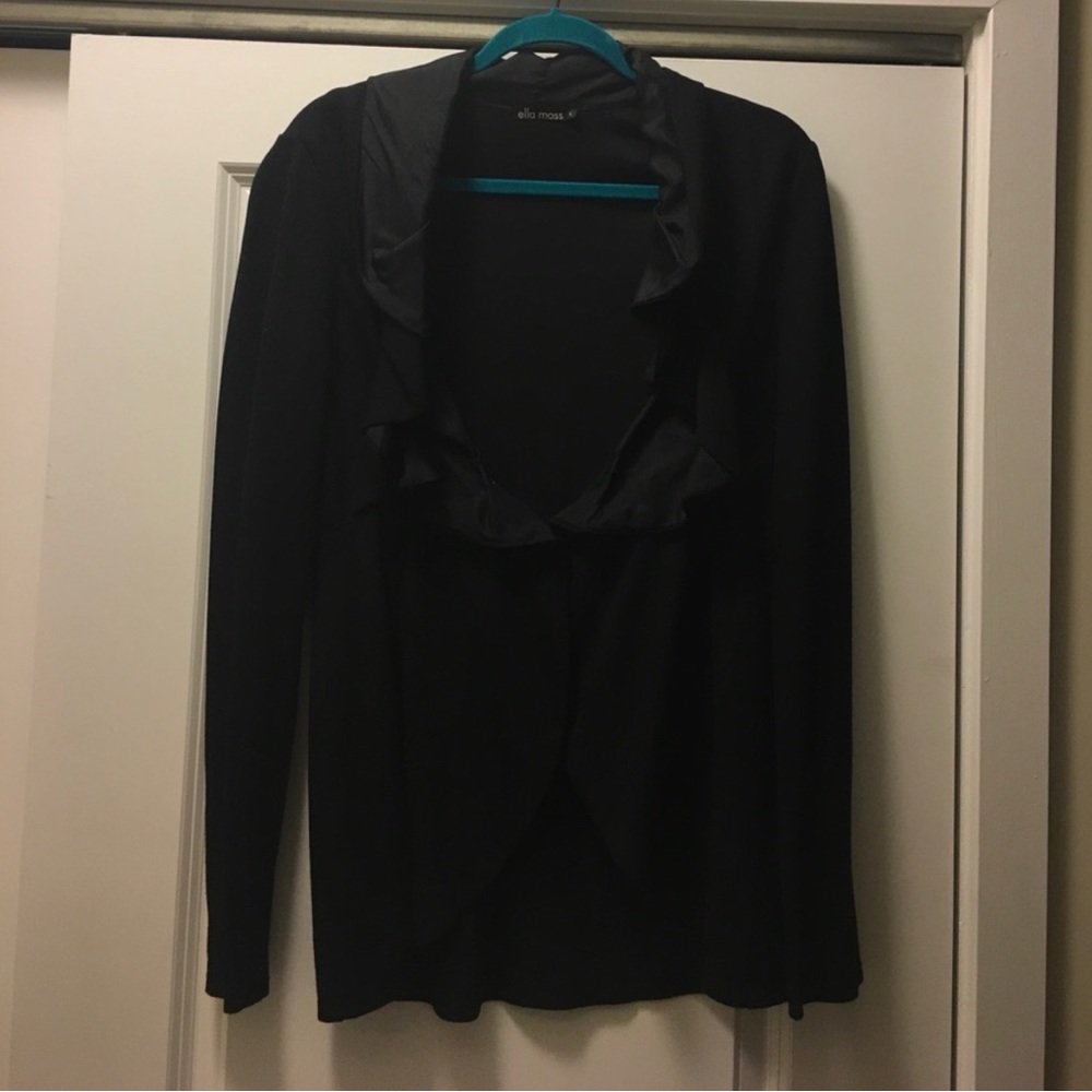 Ella Moss ruffle collar cardigan